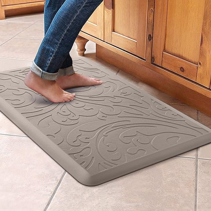 KMAT Kitchen Mat Cushioned Anti-Fatigue Waterproof Non-Slip Standing Mat by KMAT