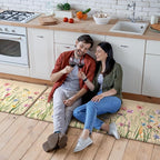 KIMODE Anti Fatigue Kitchen Mats, Farmhouse Kitchen Rugs Sets of 2, Non Slip - Image 8