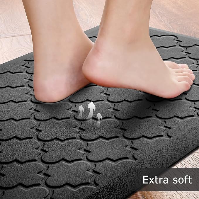 Kitchen Mat Cushioned Anti-Fatigue Floor Mat, Waterproof Non-Skid Ergonomic - Image 3