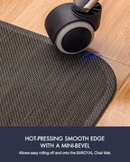 BARoyal Office Chair Mat for Hardwood Floor Under Desk Computer Rolling Chair - Image 6