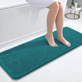 OLANLY Bathroom Runner Rugs 47x17, Soft Absorbent Chenille Bath Rugs, Rubber by OLANLY