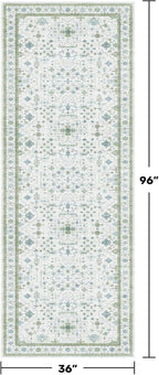 Hazo Haus Turkish 3x8 Wide Hallway Runner - Image 2