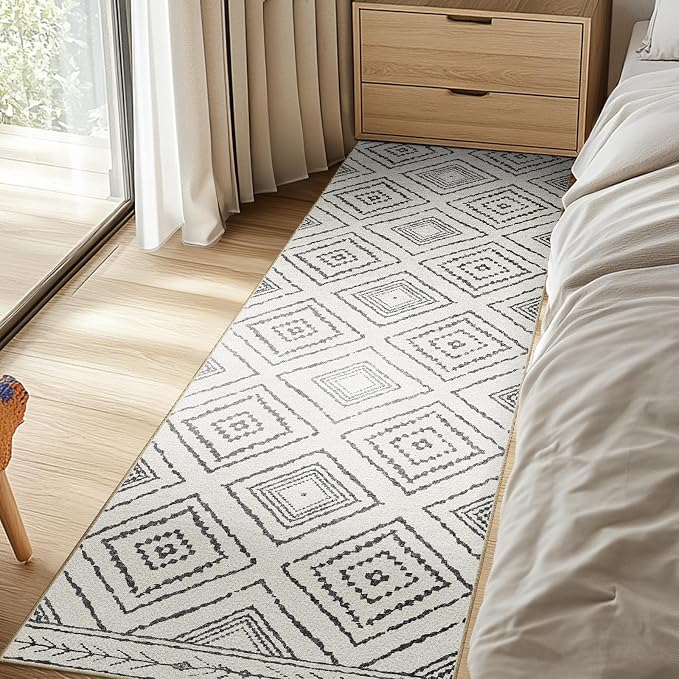 BESTSWEETIE Area Rug 2x6 Rug Machine Washable Non-Slip Low Pile Print Pattern - Image 7