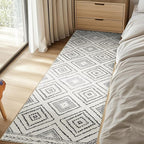 BESTSWEETIE Area Rug 2x6 Rug Machine Washable Non-Slip Low Pile Print Pattern - Image 7