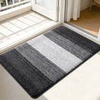 Kitinjoy Indoor Outdoor Door Mat, 44x32 Non-Slip Absorbent Dirt Trapper by Kitinjoy