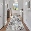 Runner Rug for Hallways Kitchen 2'6"x8' Washable Non Slip: Carpet Non Skid 8ft by Aelenmu