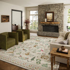 8x10 Area Rugs for Living Room: Washable Bedroom Rug Boho Stain Resistant Non by palohom