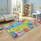 ABC Kids Rug, soft low-pile surface, non-slip backing - Image 4