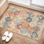 Lahome Moroccan Trellis Washable Rug, 2x3 Kitchen Rugs by Lahome