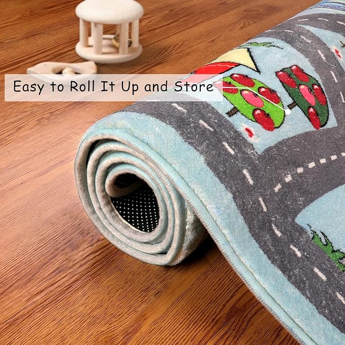 LIVEBOX Soft Kids Rug 4'x6' Carpet Play Mat - Image 7