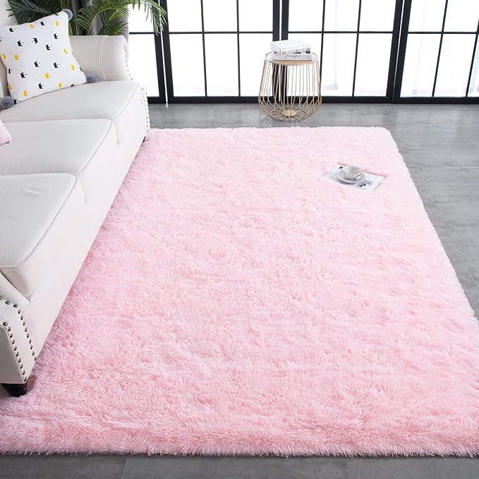 TWINNIS Super Soft Shaggy Rugs Fluffy Carpets, 5x8 Feet, Indoor Modern Plush - Image 6