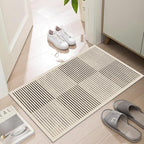 Ultra Thin Door Mat Indoor Entrance, 1/10 in Thin Door Mats by LYGLIGH