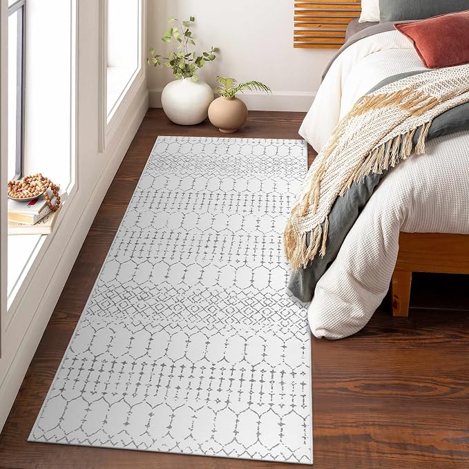 Lahome Moroccan Washable Runner Rug - Image 4