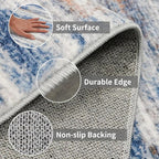 2x8 Washable Runner Rug for Family: Easy-to-Clean Runners for Hallway Entryway - Image 5