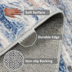 4x12 Runner Rug for Wide Hallway: Long Washable Runners for Entryway Living - Image 5