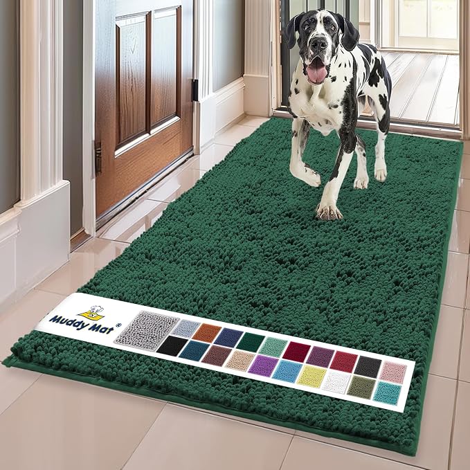 Muddy Mat® | Super Water Absorbent Door Mat Indoor, Microfiber Quick Dry by MuddyMat%C2%AE