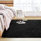 Andecor Soft Fluffy Bedroom Rugs, 4 x 6 Feet Indoor Shaggy Plush Area Rug - Image 8