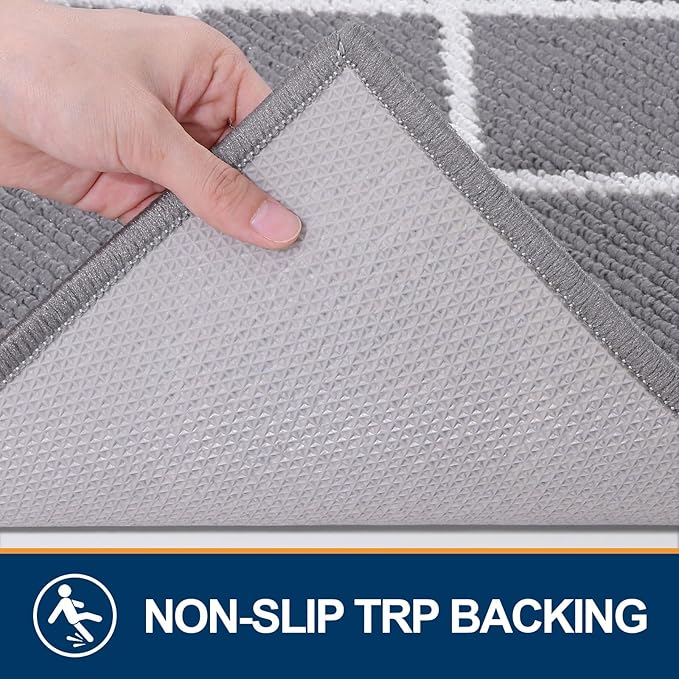 Finchitty Indoor Door Mat, Dirt Resistant and Absorbent, Low-Profile, Washable - Image 3