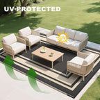 RURALITY Outdoor Rugs 6x9 Waterproof - Image 7
