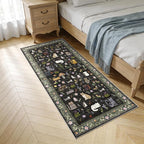 Washable 3x6 Kitchen Runner Rug: Non Slip Soft Low Pile Animal Cat Print Carpet - Image 6