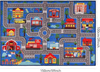 Kids Carpet Playmat Rug 59"x39.4", Car Rug - Image 2