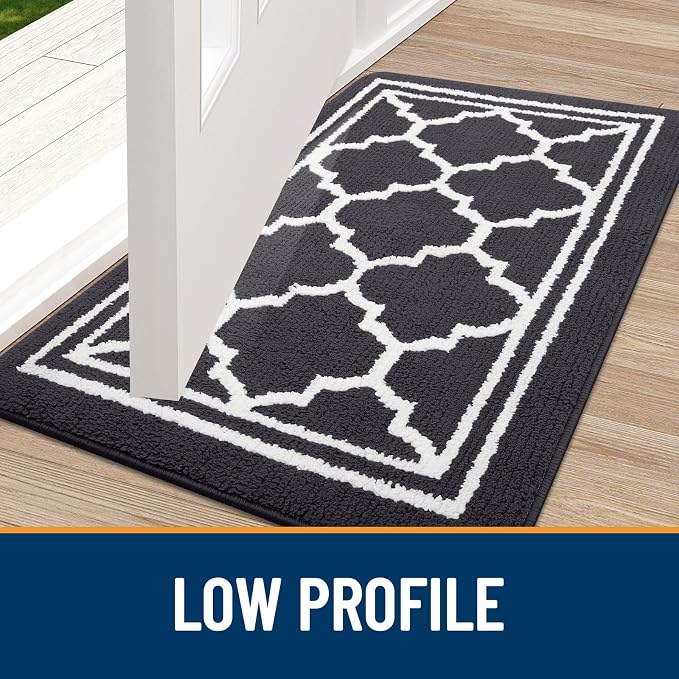 Buganda Indoor Door Mat, Dirt-Resistant and Absorbent Doormat, Low Profile - Image 3