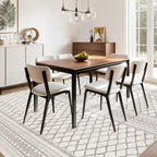 cotiled 5x7 Area Rugs Living Room Rug: Washable Boho Rugs - Image 5