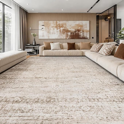 10x14 Area Rugs Large Living Room Rug Washable: Modern Abstract Rug Indoor - Image 2