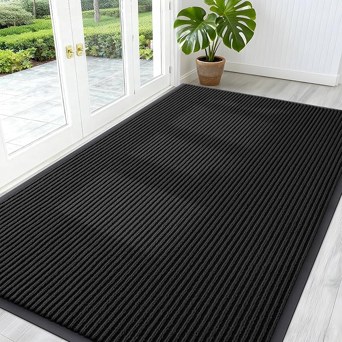 OLANLY Front Door Mat Indoor Outdoor Entrance, Waterproof Heavy Duty Doormat by OLANLY