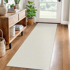 EARTHALL Woven Runner Rug 2x6 Ft Washable Runners by EARTHALL