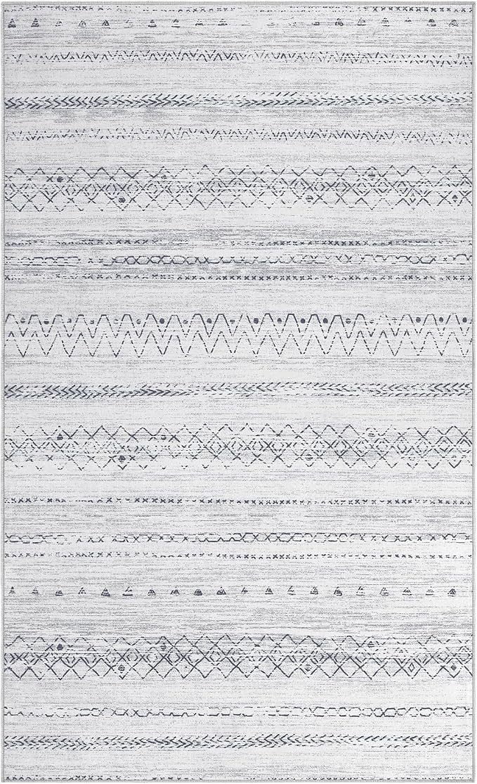 cotiled 3x5 Area Rugs Living Room Rug: Washable Boho Rugs - Image 6