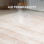 8x10 Washable Area Rug, Soft Area Rugs - Image 5