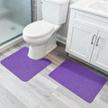 Bosap Bathroom Rugs Set 2 Pieces, Thin Bathroom Mats, Toilet Rugs, Quick Dry by BosapDirect