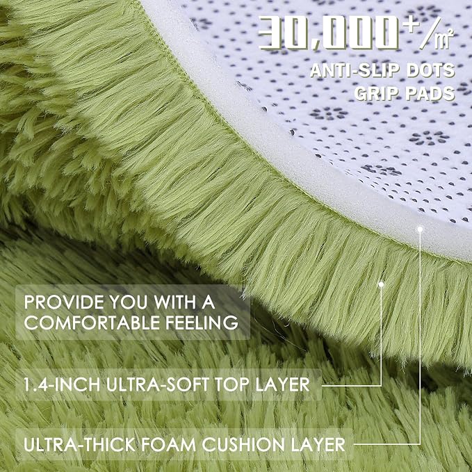 OLANLY 2x5 Machine Washable Runner Rugs - Image 8