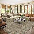 10x12 Area Rugs for Living room: Bedroom Rug Washable Vintage Stain Resistant by palohom