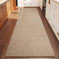 YDKGL 2x6 ft Kitchen Runner Rug Mat Non Slip Boho Woven Hallway Runner Washable by YDKGL