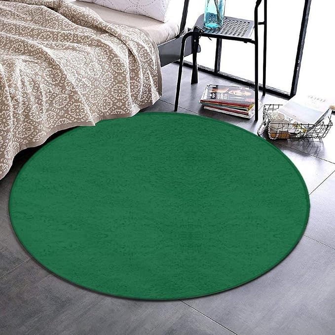 Large Round Area Rug Home Decor Modern Bathroom Rug Kitchen Office Circle Rug - Image 2