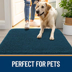 OLANLY Dog Door Mat for Muddy Paws 32x20, Absorbs Moisture and Dirt, Absorbent - Image 6