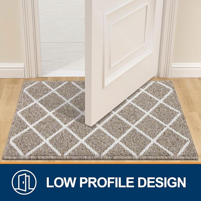 Finchitty Indoor Door Mat, Dirt Resistant and Absorbent, Low-Profile, Washable - Image 4
