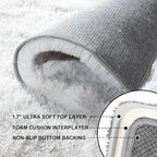 8x10 Area Rugs for Living Room, Large Fluffy Rugs for Bedroom, Fuzzy Shag Soft - Image 3