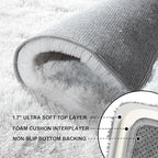 5x7 Area Rugs for Living Room, Large Fluffy Rugs for Bedroom, Fuzzy Shag Soft - Image 3