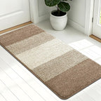 Kitinjoy Indoor Outdoor Door Mat, 54x24 Non-Slip Absorbent Dirt Trapper by Kitinjoy