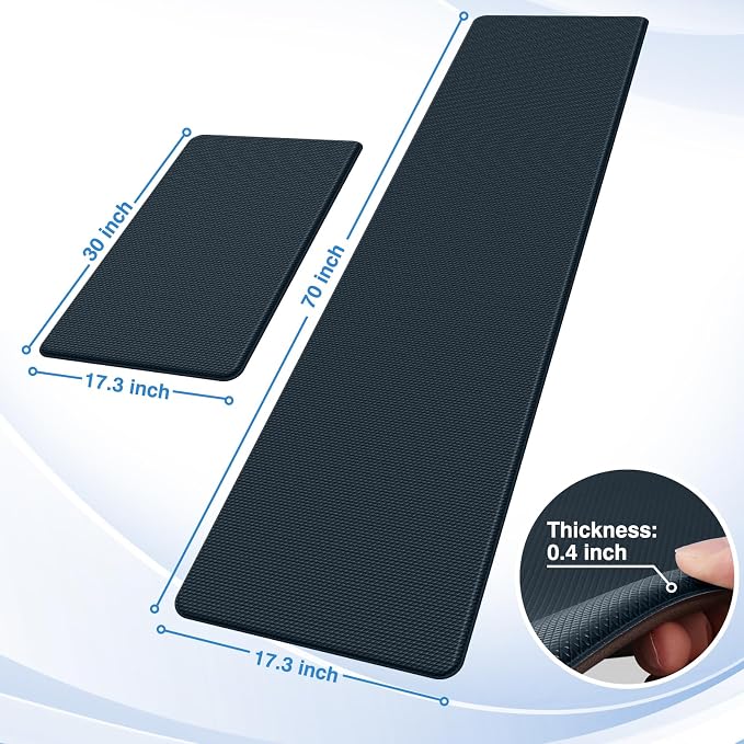 StepRite Kitchen Mats, Cushioned Anti Fatigue Kitchen Mats - Image 2