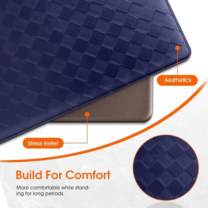TranquilRelax Kitchen Mats, Cushioned Anti Fatigue Kitchen Mats - Image 6
