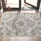 SERISSA Boho Rugs for Entryway, 2x3 Entryway Rug Non-Slip Washable Small Area by SERISSAHomeDecorCollection