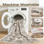 Washable 7x9 Area Rug for Living Room - Image 2