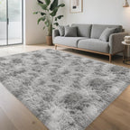 5x8 Ft Light Grey Large Area Rugs by TENNOLA