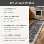 Black Boho Washable 2x6 Runner Rugs - Image 7