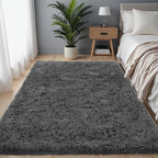 4x6 Area Rug for Living Room, Ultra Soft Fluffy Shag Rugs for Bedroom, Non-Slip - Image 2