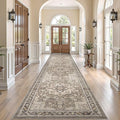Vintage Hallway Runner Rug 3x12: Large Soft Washable Entryway by COTILED